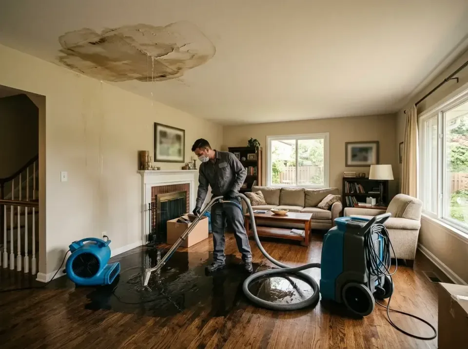 attic-pipe-burst-ceiling-drip-008 — frequently asked questions, Water Damage Restoration & Carpet Care in Arcola, IL